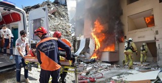 Beşiktaş'ta deprem tatbikatı!