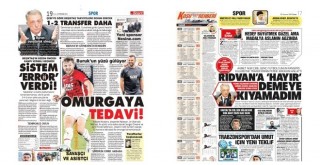 Spor manşetleri (29 Temmuz 2022)