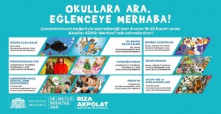 Beşiktaş'ta okullara ara, eğlenceye merhaba