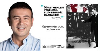 Başkan Akpolat'tan Öğretmenler Günü kutlaması