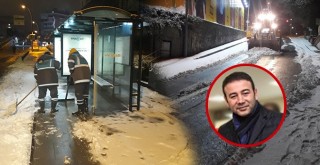 Karla mücadele timi görev başında