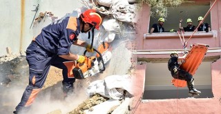 Beşiktaş'ta olası İstanbul depremine karşı tatbikat