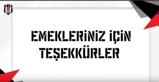 Beşiktaş'tan ayrılanlara videolu veda