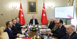 Dolmabahçe Çalışma Ofisi’nde güvenlik toplantısı