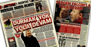 Sergen Yalçın'la yola devam!.. Manşetlerle Beşiktaş! (29 Kasım)