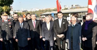 Stadyum saldırısında hayatını kaybedenler Şehitler Tepesi'nde anıldı