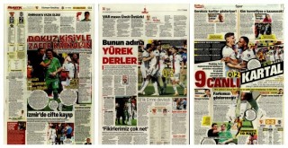 Spor manşetleri (16 Mayıs 2022)