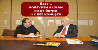 Rıfat Örnek ilk kez konuştu.
