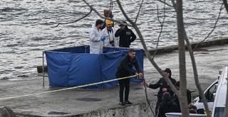 Ortaköy sahilinde inşaat çöktü! Denize düşen işçi hayatını kaybetti