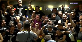 Futbolculardan Sergen Yalçın'a sürpriz baskın