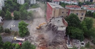 Akatlar’da Polis okulu arazisine yapılan Betona dur denildi