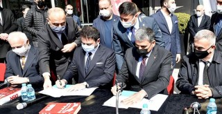 Beşiktaş Belediyesi'nde toplu iş sözleşmesi imza töreni gerçekleşti