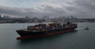 Ukrayna koridorunu kullanan ilk gemi İstanbul Boğazı'nda!