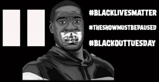 George Floyd için Salı karartması paylaşımı