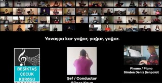 Beşiktaş Çocuk Korosu tüm Dünya çocukları için bir araya geldi