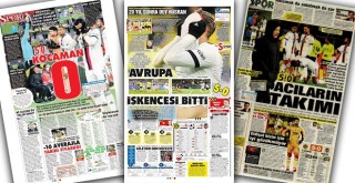 Manşetlerle B. Dortmund - Beşiktaş maçı! (8 Aralık)