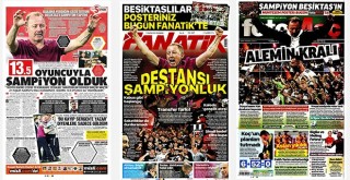 Sergen Yalçın gazete manşetlerinde