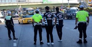 Beşiktaş'ta toplu taşıma denetimi