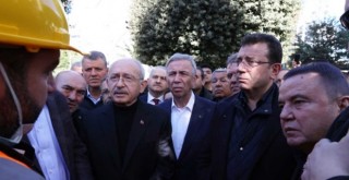 Kılıçdaroğlu deprem bölgesinde