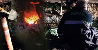 Yeraltındaki kablolardan korkutan patlama