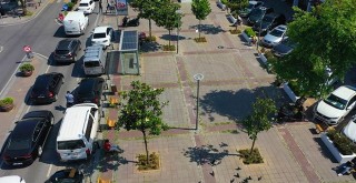 Levent Meydanı yenilendi