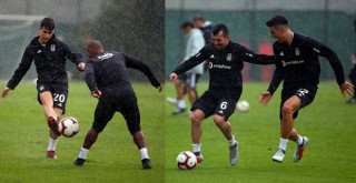 Yağmura rağmen çalışmaya devam!