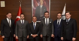 Başkan Çebi'den Başkan Akpolat'a iade-i ziyaret