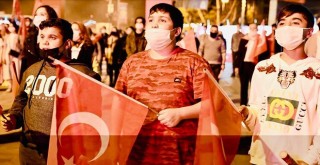 Beşiktaş'ta 29 Ekim coşkuyla kutlandı