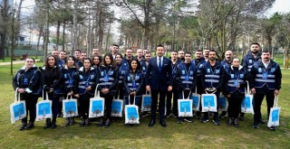 Beşiktaş'ta saha çözüm ekiplerinden evlere ve iş yerlerine ziyaret