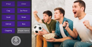 Futbol maçlarına uzaktan tezahürat uygulaması