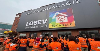 LÖSEV'den Ramazanda 30 bin koli koli mutluluk