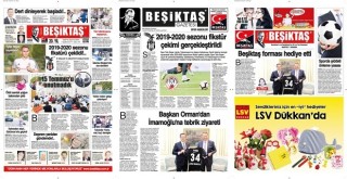 Gazete Beşiktaş çıktı ve tükendi internet üzerinden okuyabilirsiniz.