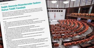 Sağlık alanında yeni düzenlemeler! TBMM'de kabul edildi!
