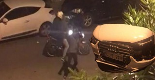 Hırsızlardan araç sahibine silahlı saldırı