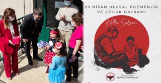 Kaymakam Önder Bakan: Çocuklar, Bayramlar sizlerle güzel..