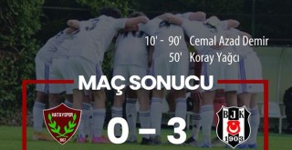 Beşiktaş U-19 Akademi Takımı'ndan 3-0'lık galibiyet!..