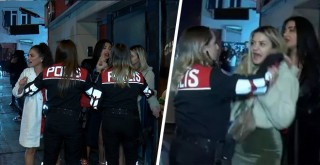 Beşiktaş'taki denetimde ehliyetsiz sürücü polise direndi