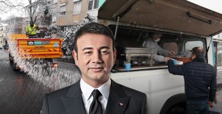 Başkan Akpolat duyurdu! Yoğun kar yağışında vatandaşlara sıcak çorba