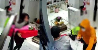 Çantacıda yağma girişimi