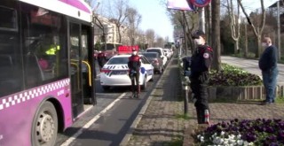 Polis ekiplerinden Koronavirüs denetimi
