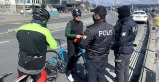 Arnavutköy'de kurallara uymayanlar denetimlere takıldı