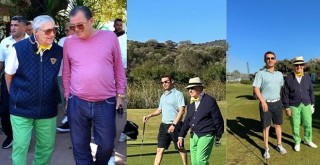 Golf oynadı, Beşiktaş mesajı verdi!..