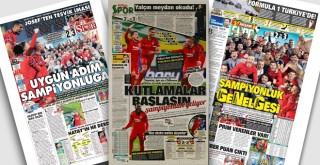 Manşetlerle Beşiktaş: Şampiyonluk geliyor!..