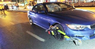 Elektrikli Scooterla yolun karşısına geçmeye çalıştı feci şekilde can verdi