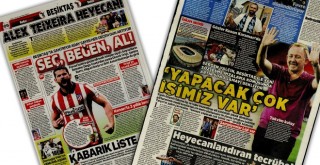 Beşiktaş manşetleri