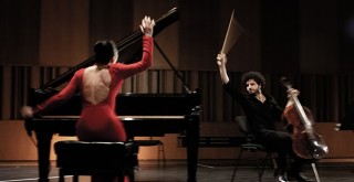 Çellist Jamal Aliyev ve piyanist Ece Dağıstan'dan Dünya Şarkıları konseri