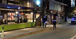 Lüks restoranda silahlı kavga!