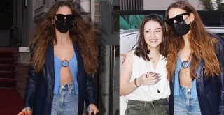 Serenay Sarıkaya'dan hayranına nazik davranış: Ben seni beklerim