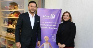 Başkan Rıza Akpolat'tan LÖSEV'e anlamlı ziyaret