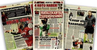Beşiktaş manşetleri (24 Eylül)